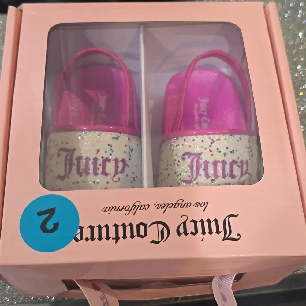Juicy Couture Baby Los Rios Slingback Sandals-‎ Confetti